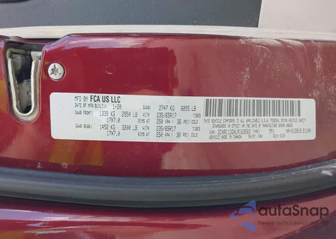 2020 Chrysler Voyager Lxi from USA, damaged, VIN 2C4RC1DGXLR163583